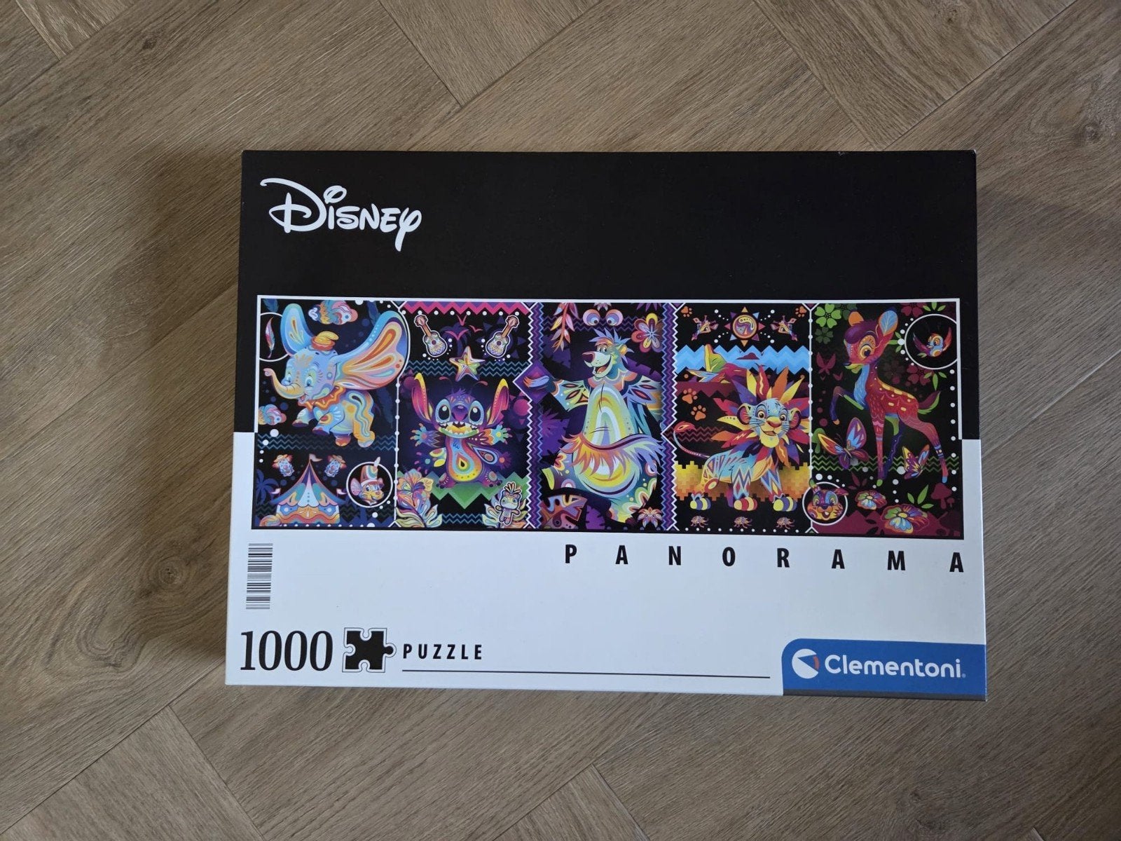 Disney Panorama Legpuzzel 1000 stukjes Clementoni, Ophalen of Verzenden, 500 t/m 1500 stukjes, Zo goed als nieuw, Legpuzzel