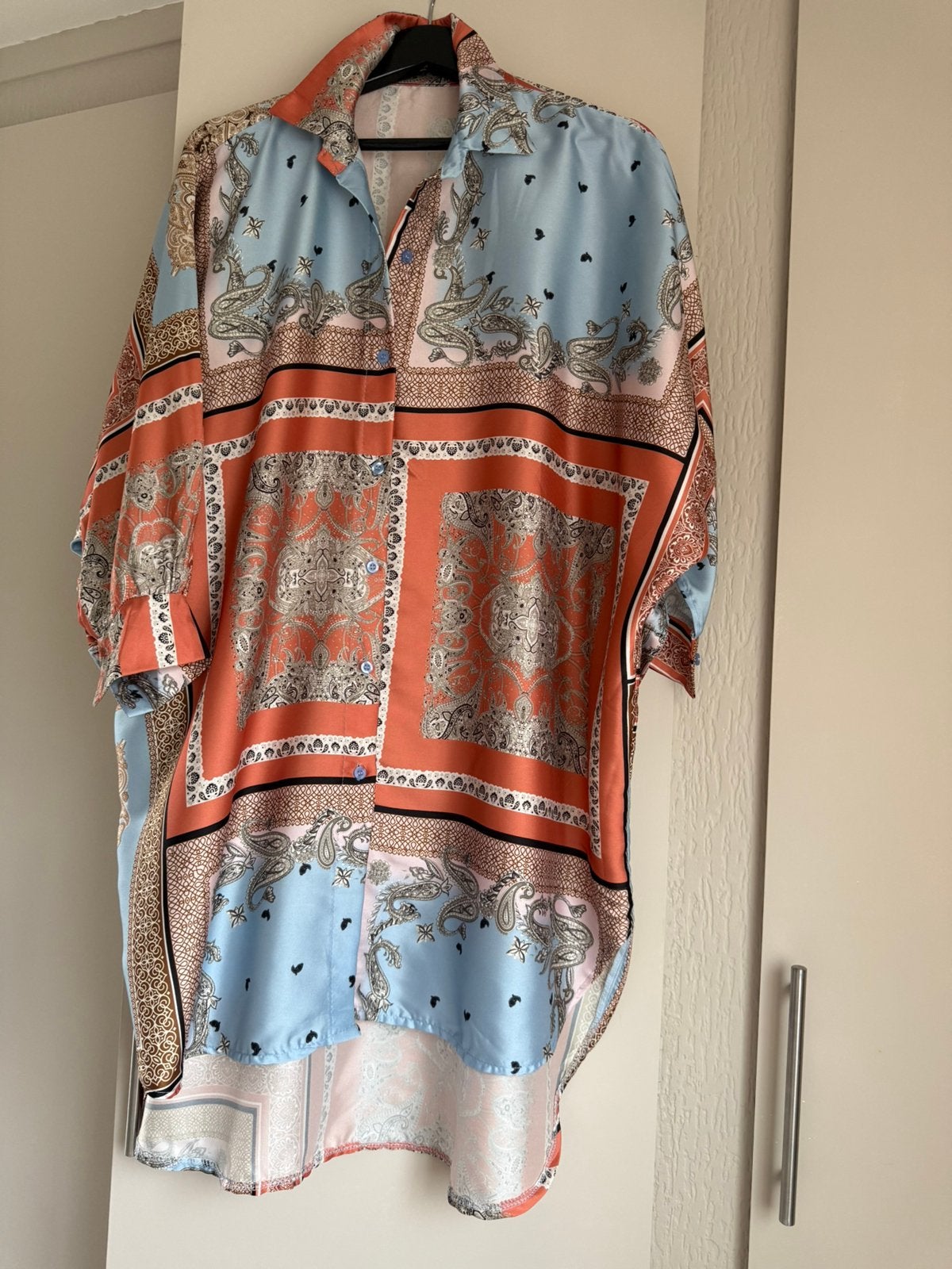 Soepel exclusief jurkje gekocht in Cannes xl, Kleding | Dames, Ophalen of Verzenden, Zo goed als nieuw, Maat 46/48 (XL) of groter