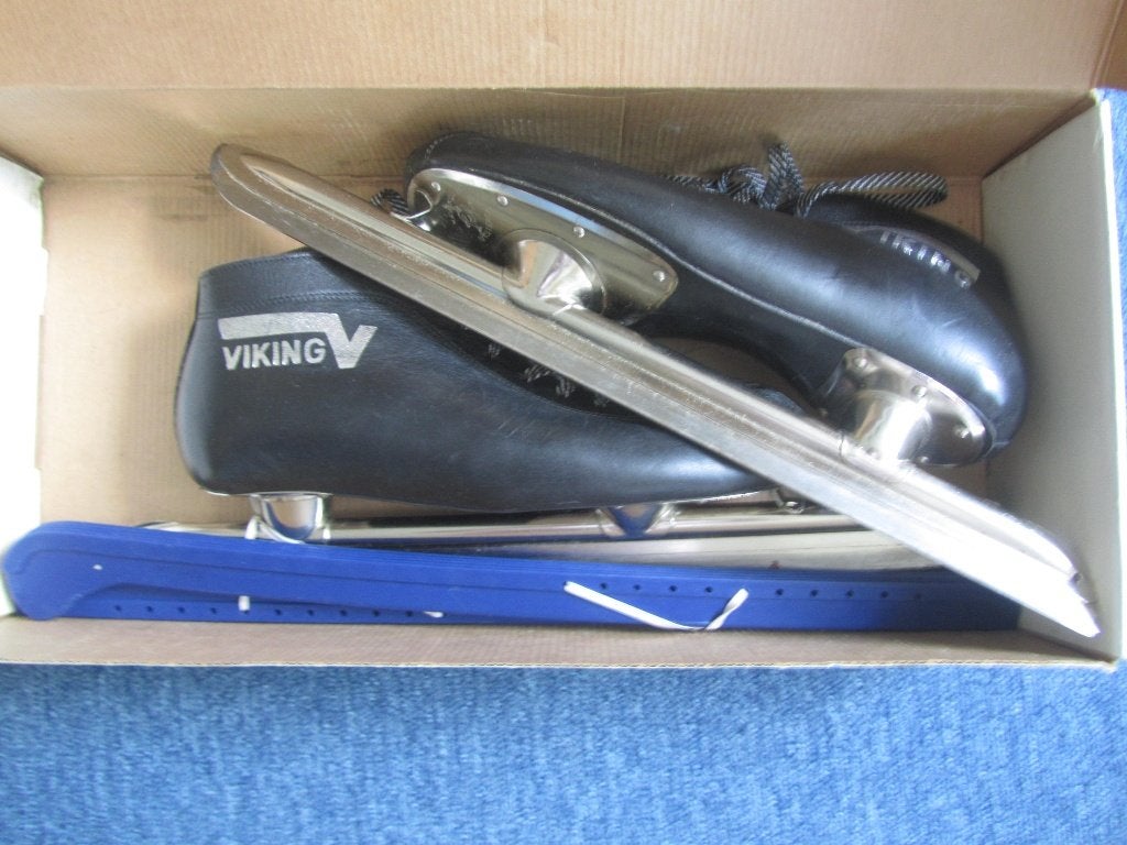 Viking Schaatsen, mt 41, laag model, leren schoenen, Viking, Gebruikt, Ophalen of Verzenden, Noren