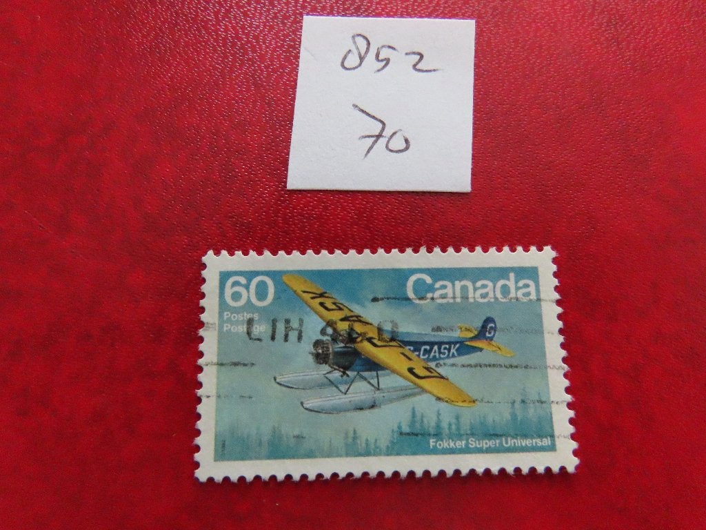 canada 852, Ophalen of Verzenden, Gestempeld, Noord-Amerika