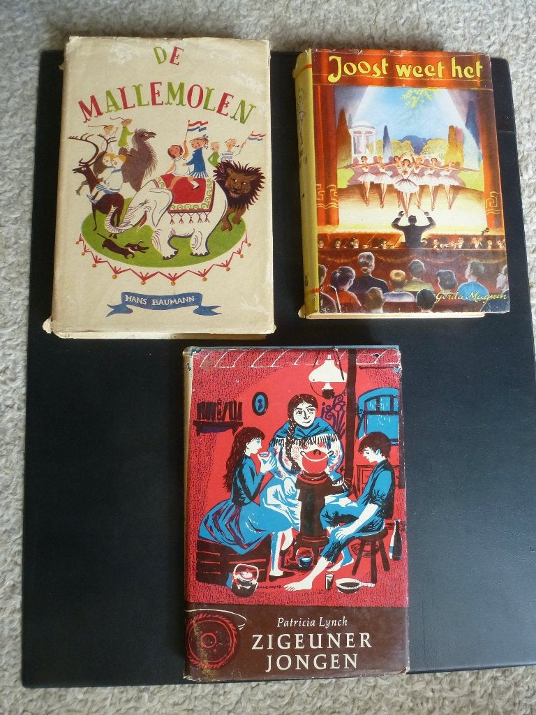 3 kinderboeken uit de jaren '50, Ophalen of Verzenden, Zo goed als nieuw