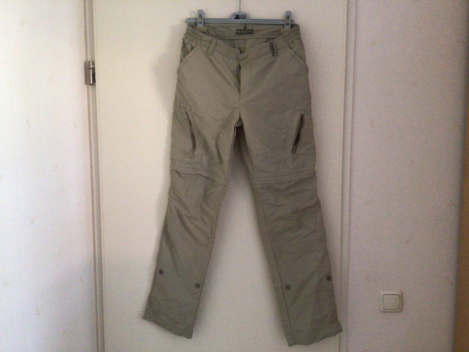 Human Nature afritsbroek, maat M Dames Beige, Maat 38/40 (M), Beige, Ophalen of Verzenden, Zo goed als nieuw