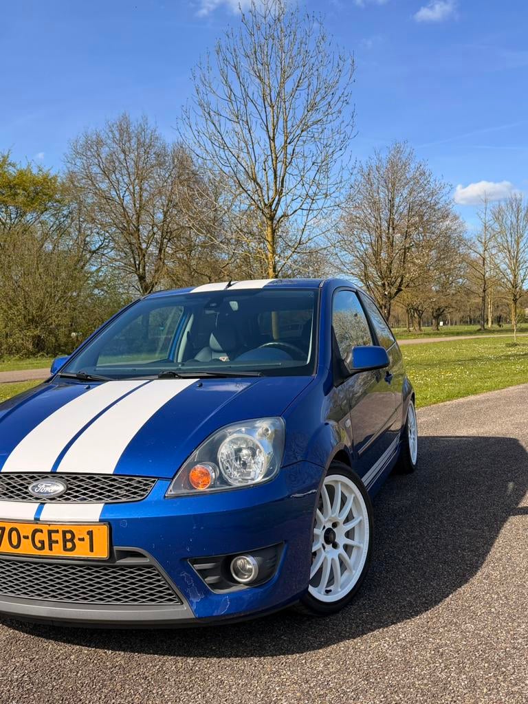 Ford Fiësta 2.0 16V ST 3DR 2008 Blauw, Voorwielaandrijving, 4 cilinders, Blauw, Handgeschakeld