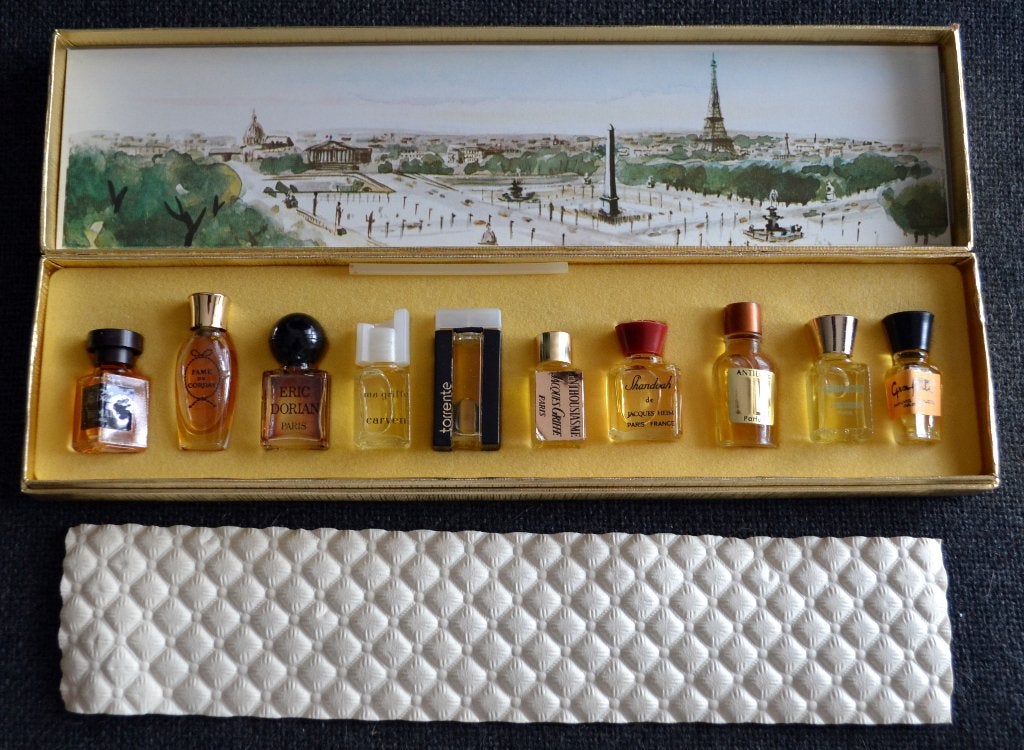 Les Meilleur Parfums de Paris. Mini parfum., Ophalen of Verzenden, Zo goed als nieuw, Gebruiksvoorwerp