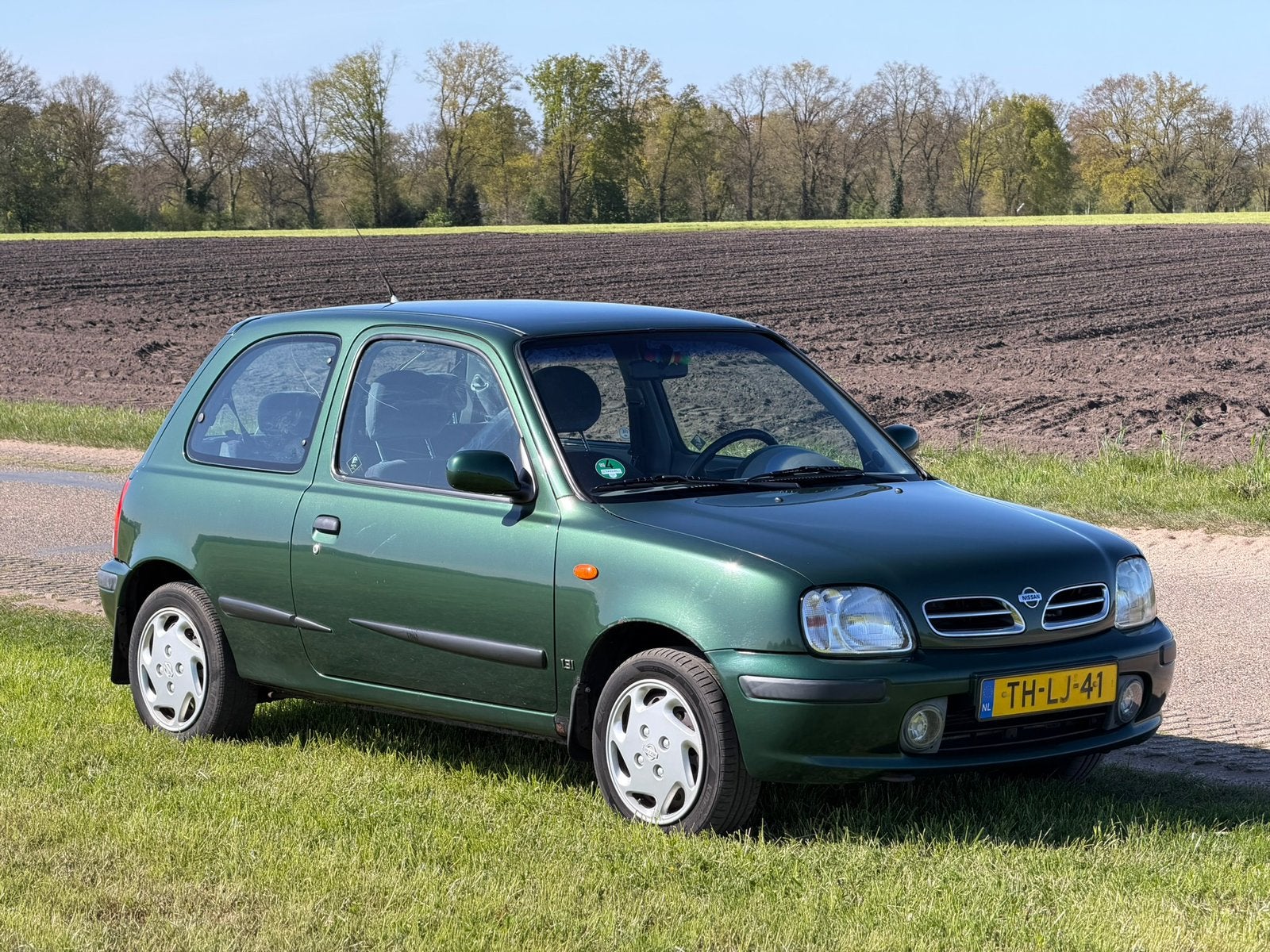 Nissan Micra 1.3 3D N-cvt 1998 Groen, Metallic lak, 15 km/l, 31 €/maand, 4 cilinders