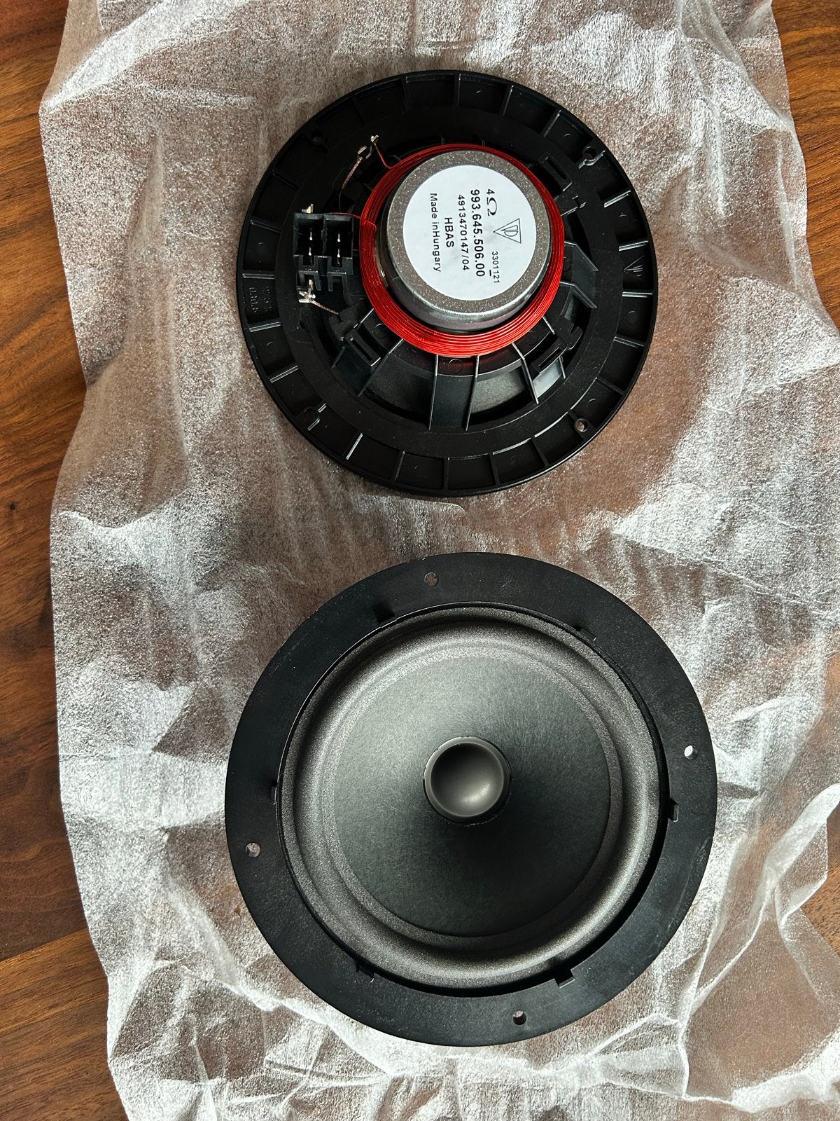 Originele Porsche speaker set voor 993 (993.645.506.00), Ophalen of Verzenden, Nieuw, Porsche