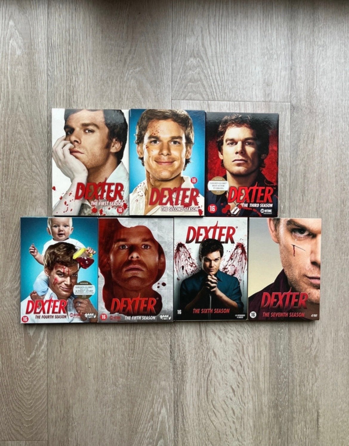 Dexter DVD Boxset Seizoen 1-7, Engels, Vanaf 16 jaar, Misdaad, Nederlands
