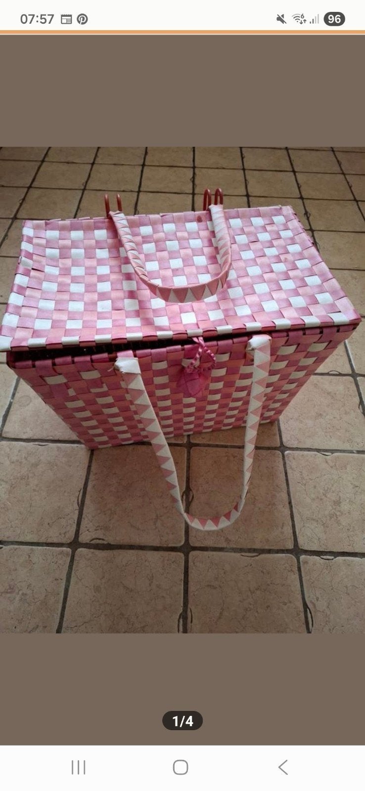 Fietsmand Picknickmand, Ophalen of Verzenden