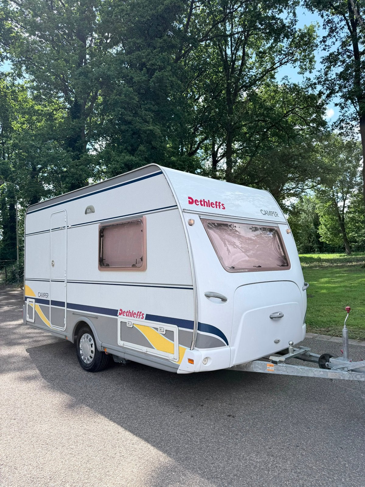 Nette Dethleffs Camper uit 2005 te koop!, Rondzit, Omvormbare zithoek, Bedrijf, Tot en met 3