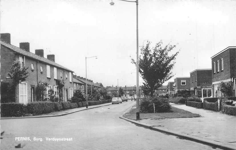 300-200-001 Pernis Rotterdam Burg. Verduynstraat, Verzenden, Voor 1920, Zuid-Holland