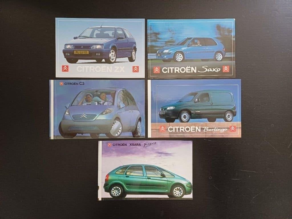 5 stickers CITROËN Xsara C3 Berlingo ZX Saxo NIEUW, Verzenden, Nieuw, Auto's