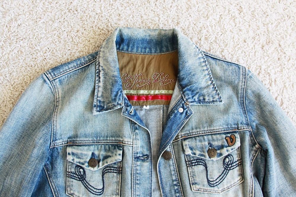 Mooi VNL Jeans Spijker Jasje 100% Katoen (S) - 461 € 35,-, VNL Jeans, Ophalen of Verzenden, Zo goed als nieuw