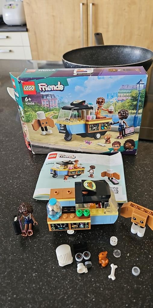 LEGO set Friends Bakkersfoodtruck - 42606
Met doos en handl., Ophalen of Verzenden