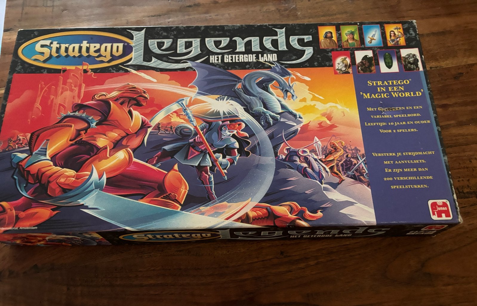 Stratego Legends: Het Getergde Land Bordspel, Hobby en Vrije tijd, Gezelschapsspellen | Bordspellen, Een of twee spelers, Ophalen