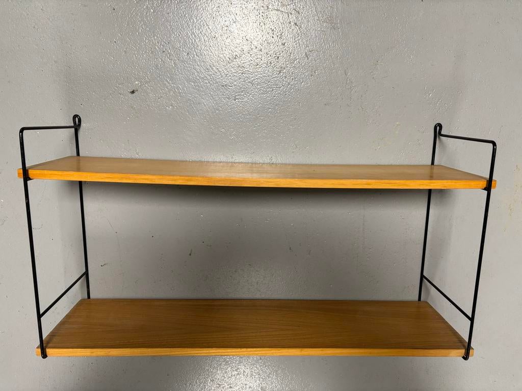 Vintage String wandrek Nisse Strinning jaren '60, Huis en Inrichting, Woonaccessoires | Wandplanken en Boekenplanken, Ophalen of Verzenden