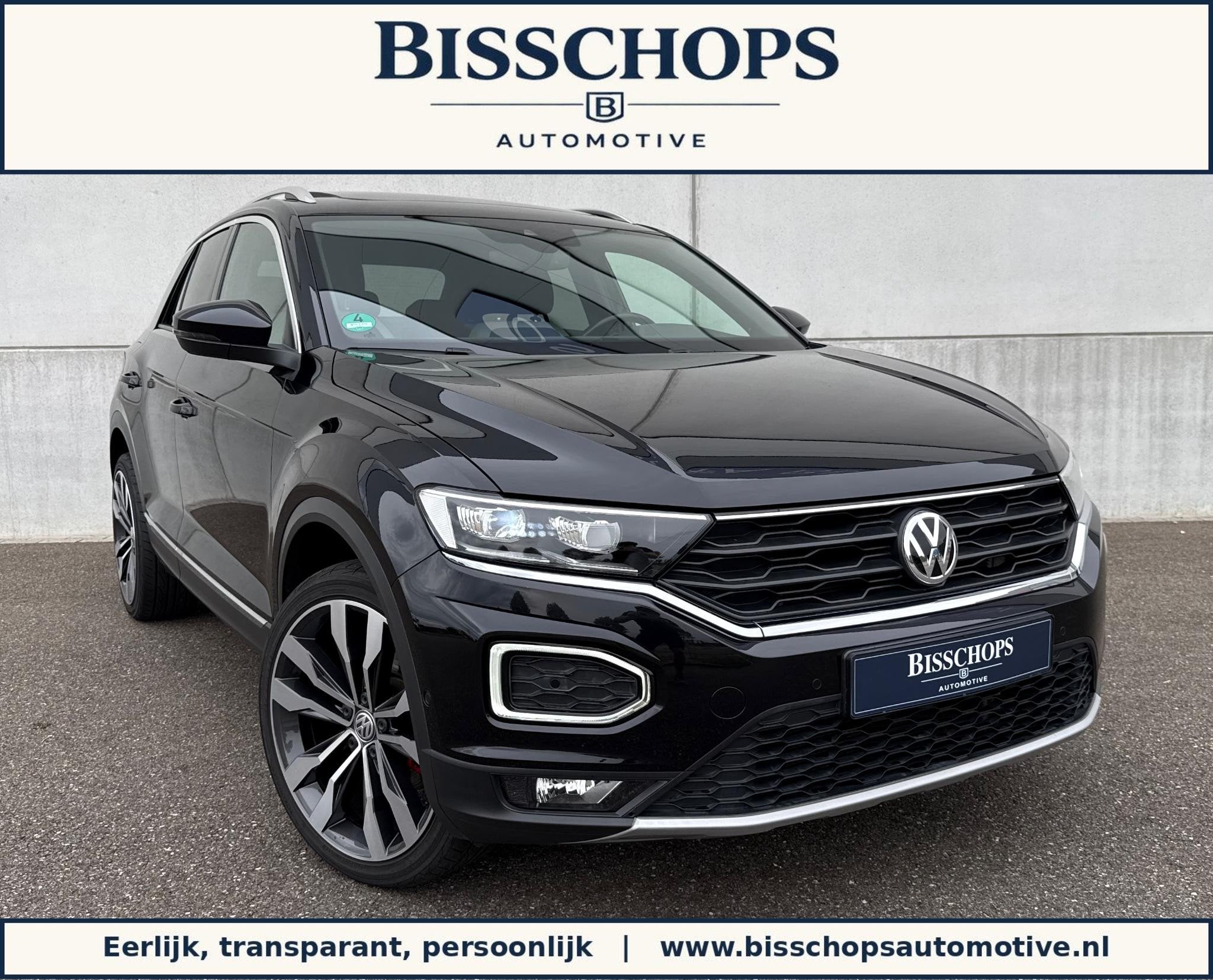 Volkswagen T-Roc 2.0 TSI 4Motion Sport (Pano|Trekhaak|Hi-Fi|, Auto's, Automaat, Gebruikt, Euro 6, 1984 cc