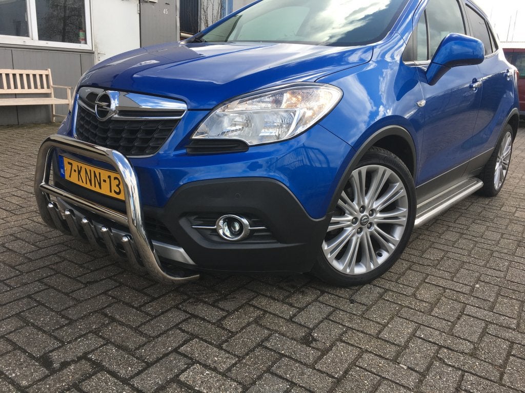 Opel Mokka Sidebars met rvs platen, Niet ingevuld, Niet ingevuld, Niet ingevuld