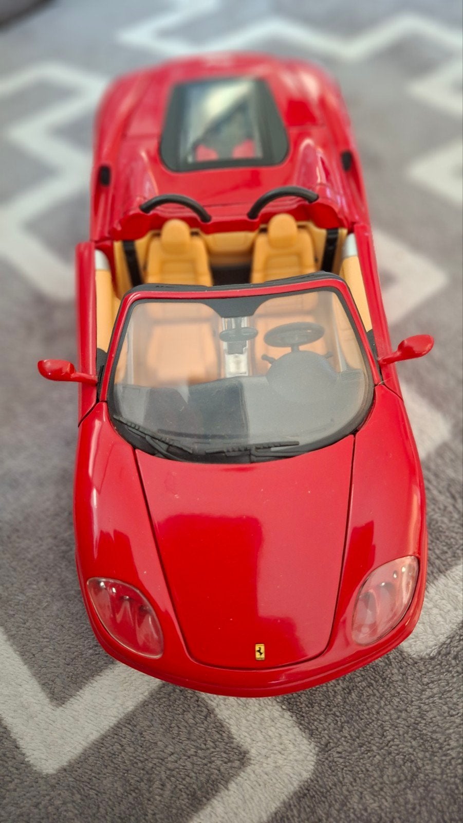 Ferrari 360 Spider, 1:18, Hot Wheels, nr 132, Ophalen of Verzenden, Zo goed als nieuw, Auto, Hot Wheels