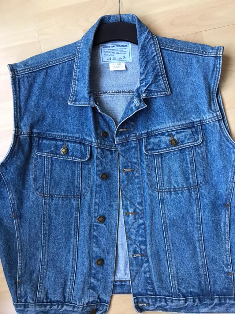 Nieuwe Jeans body warmer maat M, Ophalen of Verzenden, Nieuw, Maat 48/50 (M), Blauw