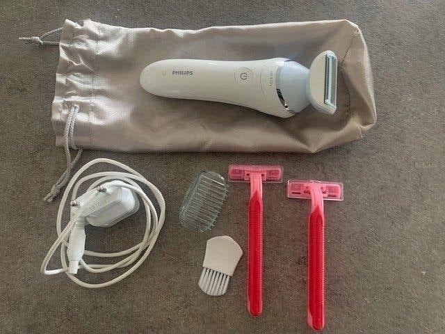 Philips Ladyshave, Ophalen, Zo goed als nieuw, Scheren en Epileren