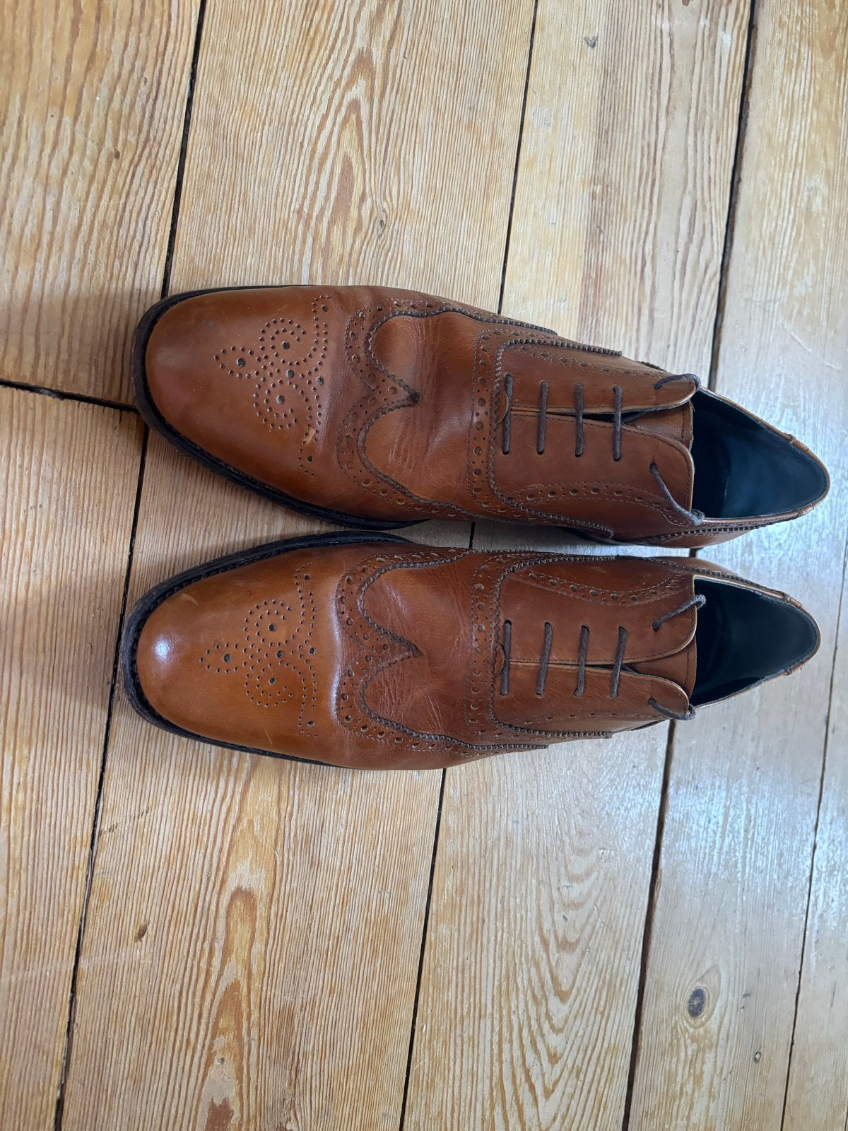 Jan Palmen O' Quincy Goodyear Welt Leren Schoenen Maat 43, Bruin, Ophalen of Verzenden, Gedragen, Veterschoenen