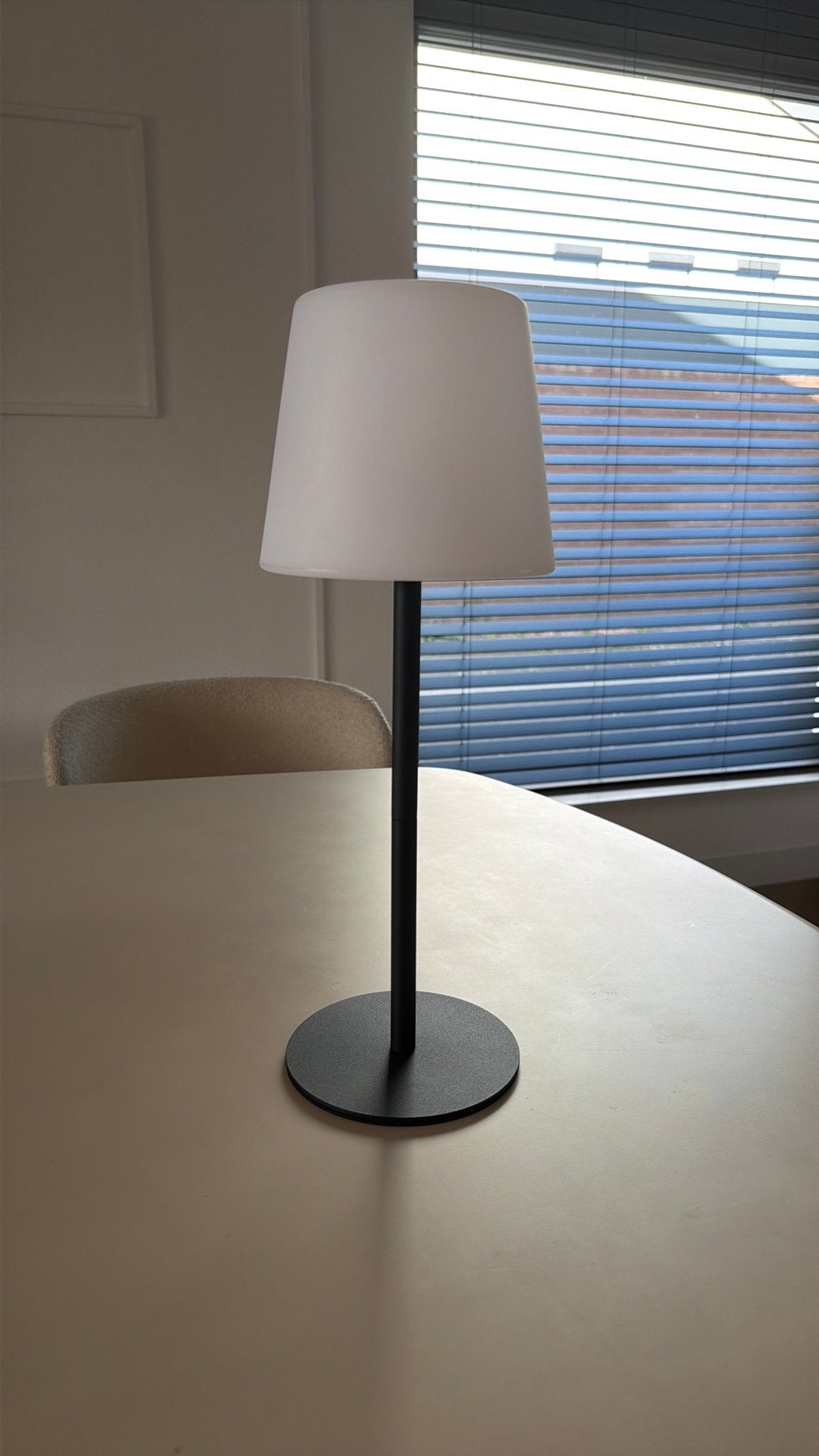 Tafellamp - nieuw! Leitmotiv, Ophalen of Verzenden, 250 watt of meer, Staande lamp, Accu