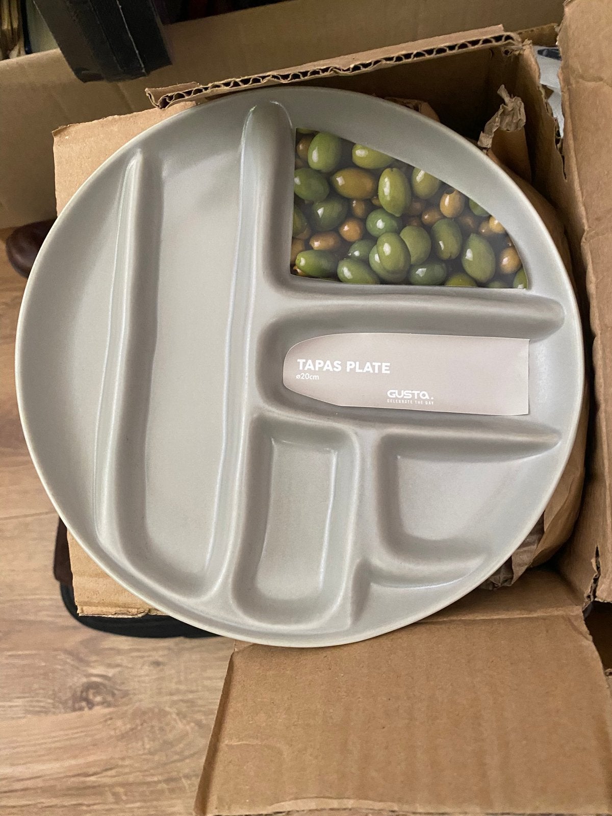 GUSTA Tapasbord/Gourmetbord, nieuw, 12 sts, diameter 20 cm, Overige merken, Nieuw, Ophalen of Verzenden, Bord(en)