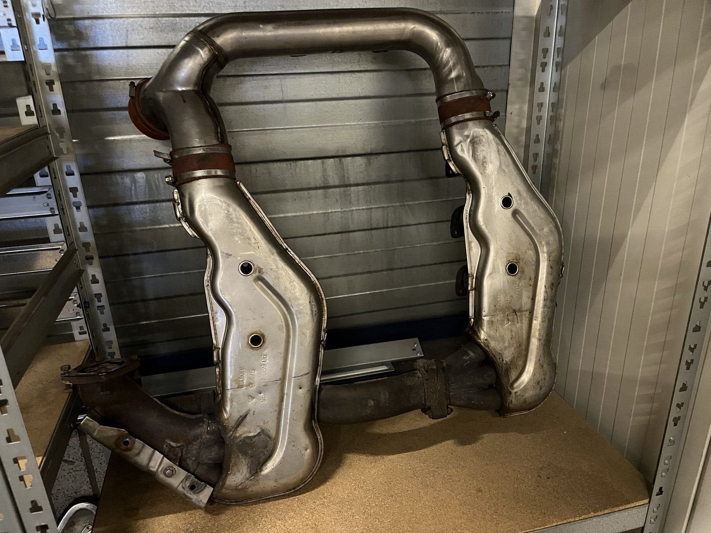 Set Warmtewisselaars porsche 964 gebruikt, Gebruikt, -, -, Porsche