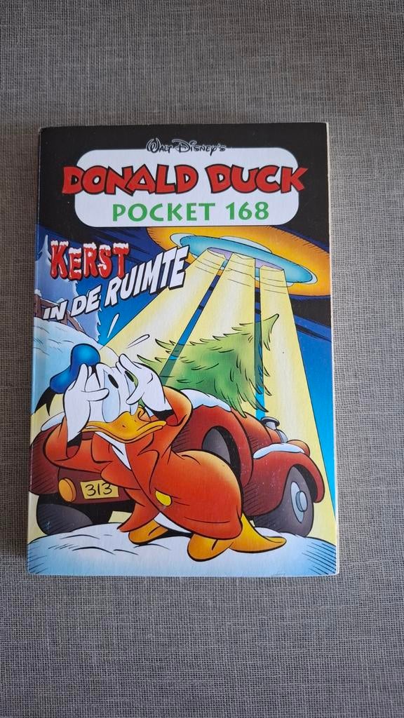 Donald Duck Pocket 168 - Kerst in de Ruimte, Boeken, Eén stripboek, Ophalen of Verzenden, Zo goed als nieuw, Walt Disney
