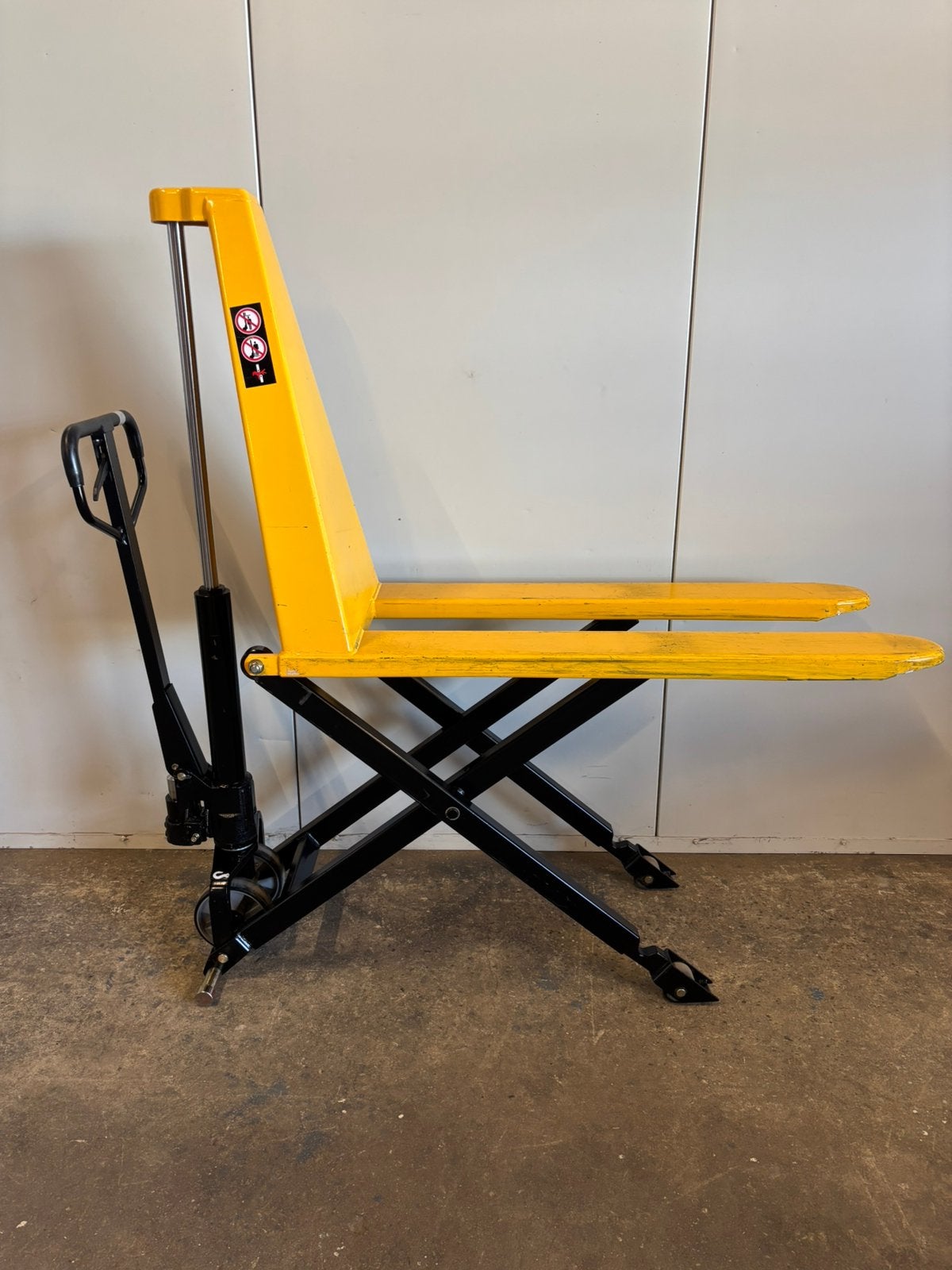 Hoogheffer 80cm / palletheffer / heftafel / pompwagen lifter, Ophalen, Gebruikt, ., .