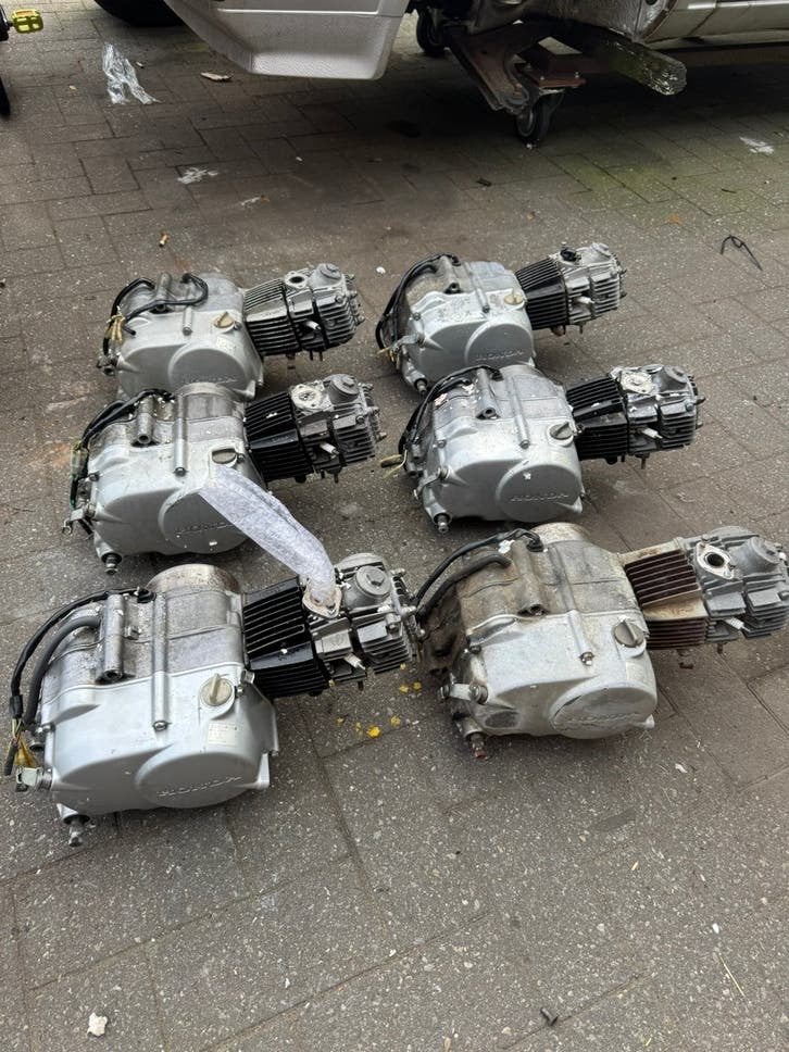 3x honda cd90 motorblok GB6P 4 doortrap, Fietsen en Brommers, Ophalen of Verzenden, Gebruikt, Blok, Overige merken