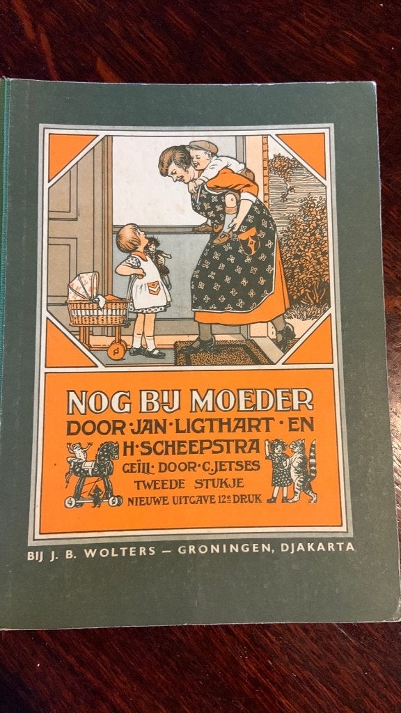 Nog bij moeder deel 2 - Jan Ligthart-H. Scheepstra, Ophalen of Verzenden, Fictie algemeen