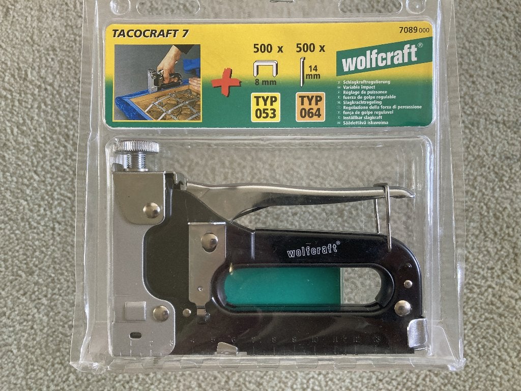 Wolfcraft Tacocraft 7 Tacker/Nietmachine - Nieuw, Ophalen of Verzenden, Nieuw, Tacker/nietmachine, Overige merken