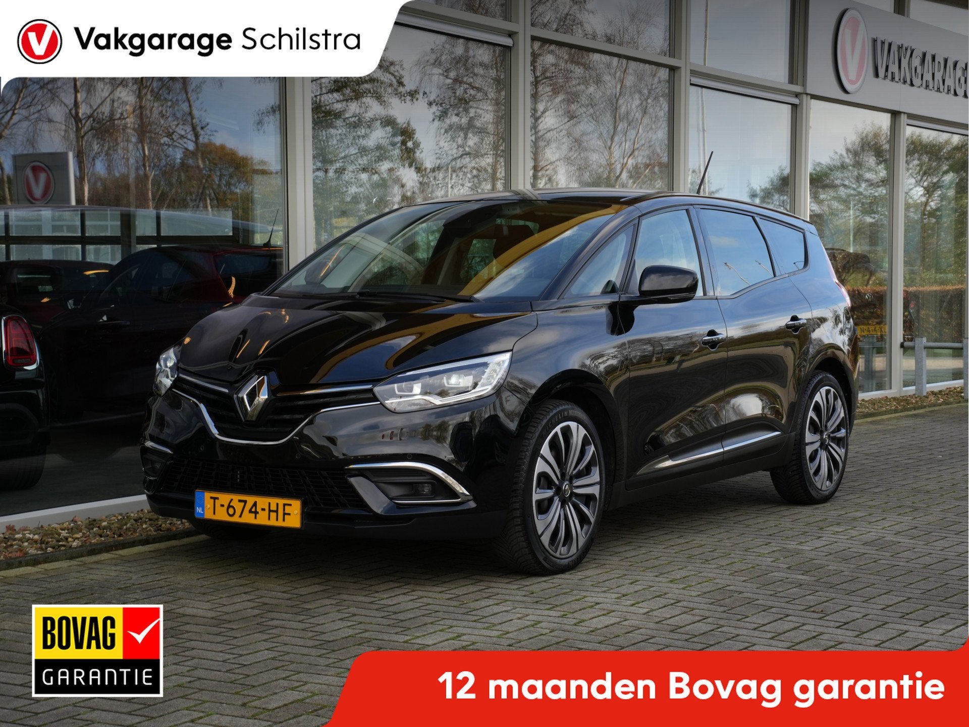Renault Grand Scénic 1.3 TCe Automaat Equilibre 7p. | Navig, 12 maanden, Stof, 4 cilinders, 7 stoelen