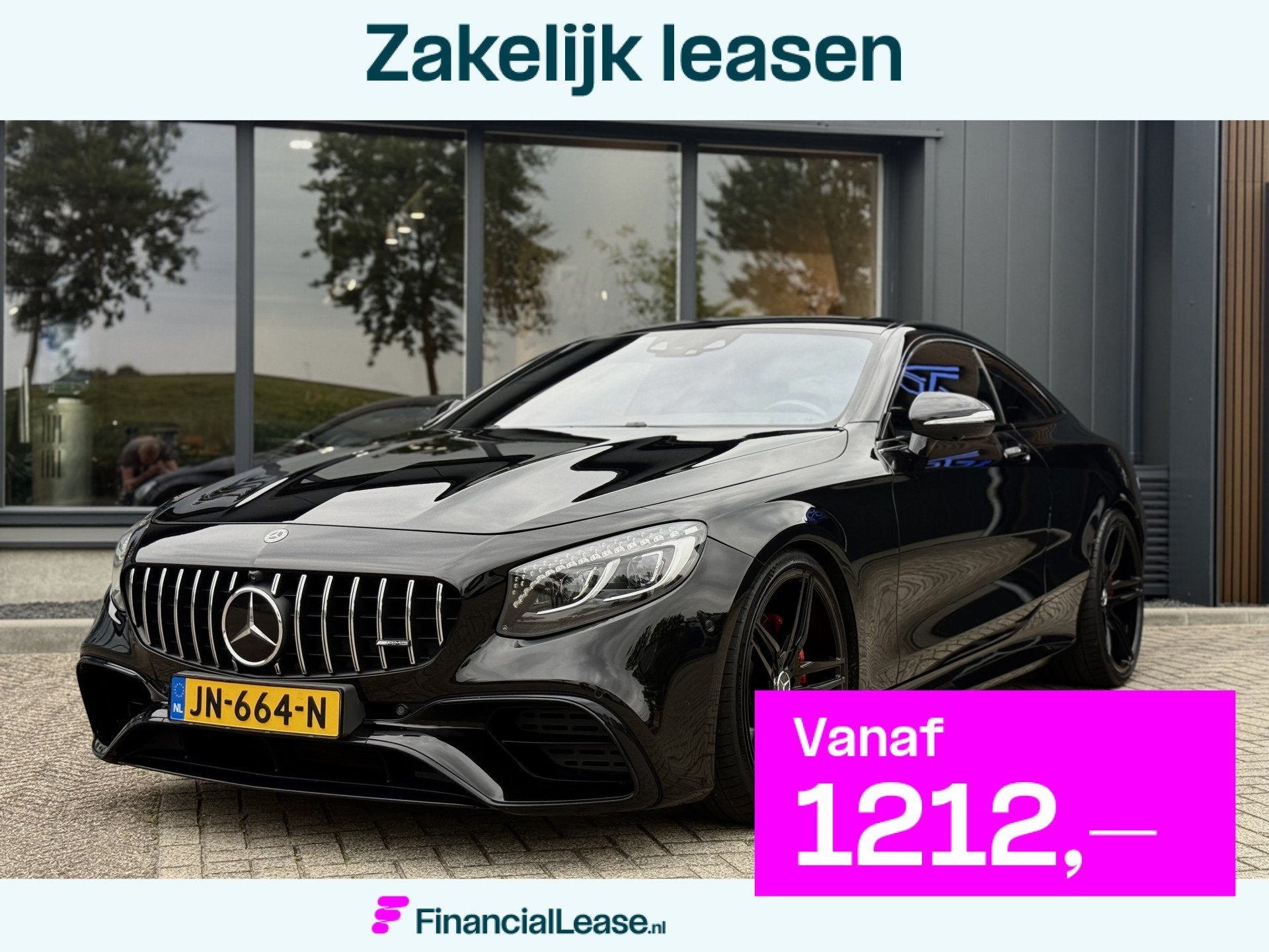 Mercedes-Benz S-Klasse Coupé 500 4Matic S63 Massage Burmest, Automatische klimaatregeling, Gebruikt, 4 stoelen, Zwart