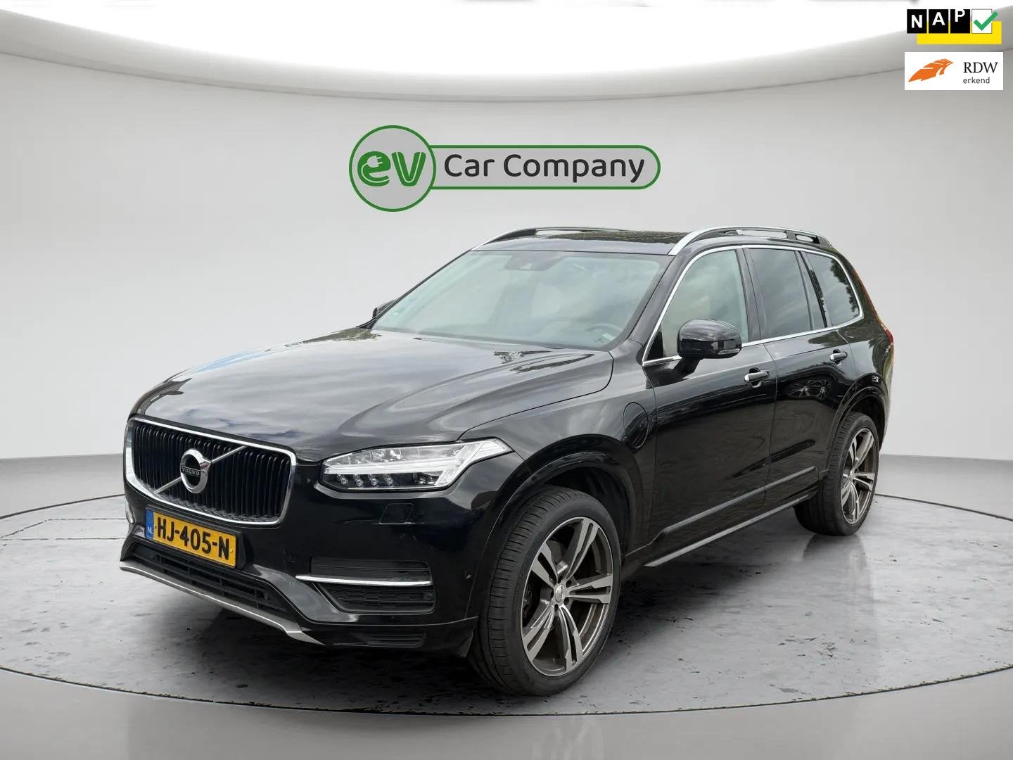 Volvo XC90 2.0 T8 Twin Engine AWD Inscription | Panoramadak, Gebruikt, 1969 cc, 7 stoelen, Zwart