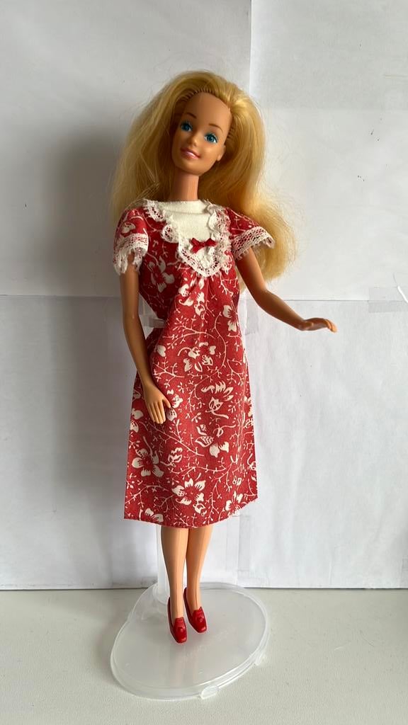 Vintage Barbie Lange Jurk Best Fashion #9707 (1975), Ophalen of Verzenden, Gebruikt, Kleertjes
