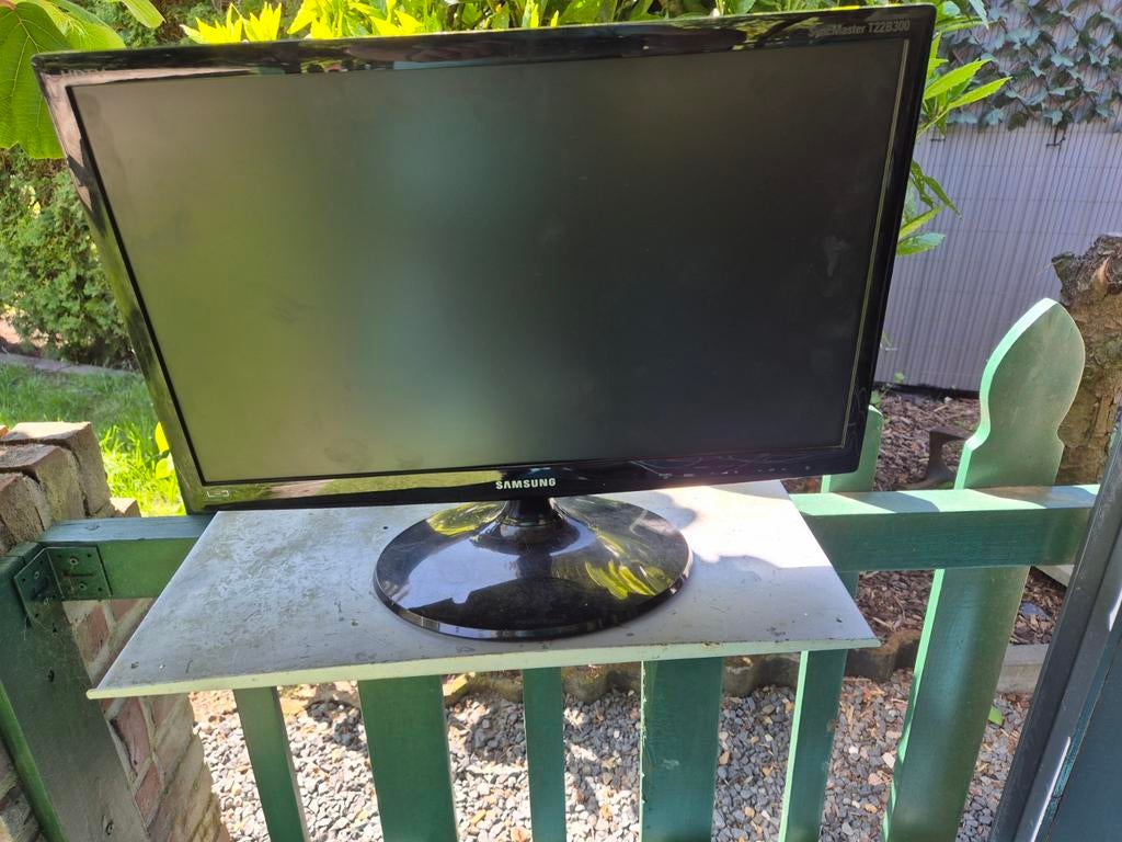 Samsung SyncMaster T220HD Monitor/TV - 22 inch, Gebruikt, HDMI, Ophalen of Verzenden, Samsung