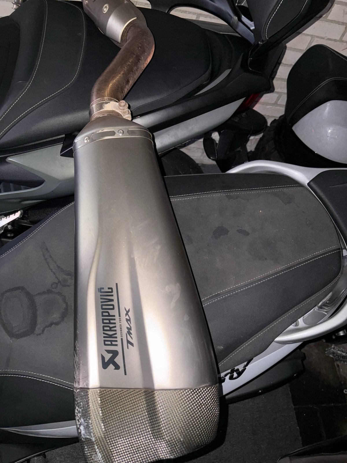 Akrapovic uitlaat voor Yamaha TMAX 2021, Motoren, Ophalen of Verzenden, Gebruikt