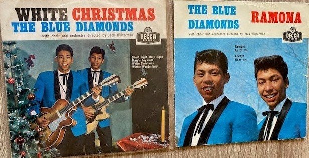Blue Diamonds/the Bintangs/Big Wheel/Bojoura/the Boots, Ophalen of Verzenden, Zo goed als nieuw, 7 inch, Pop