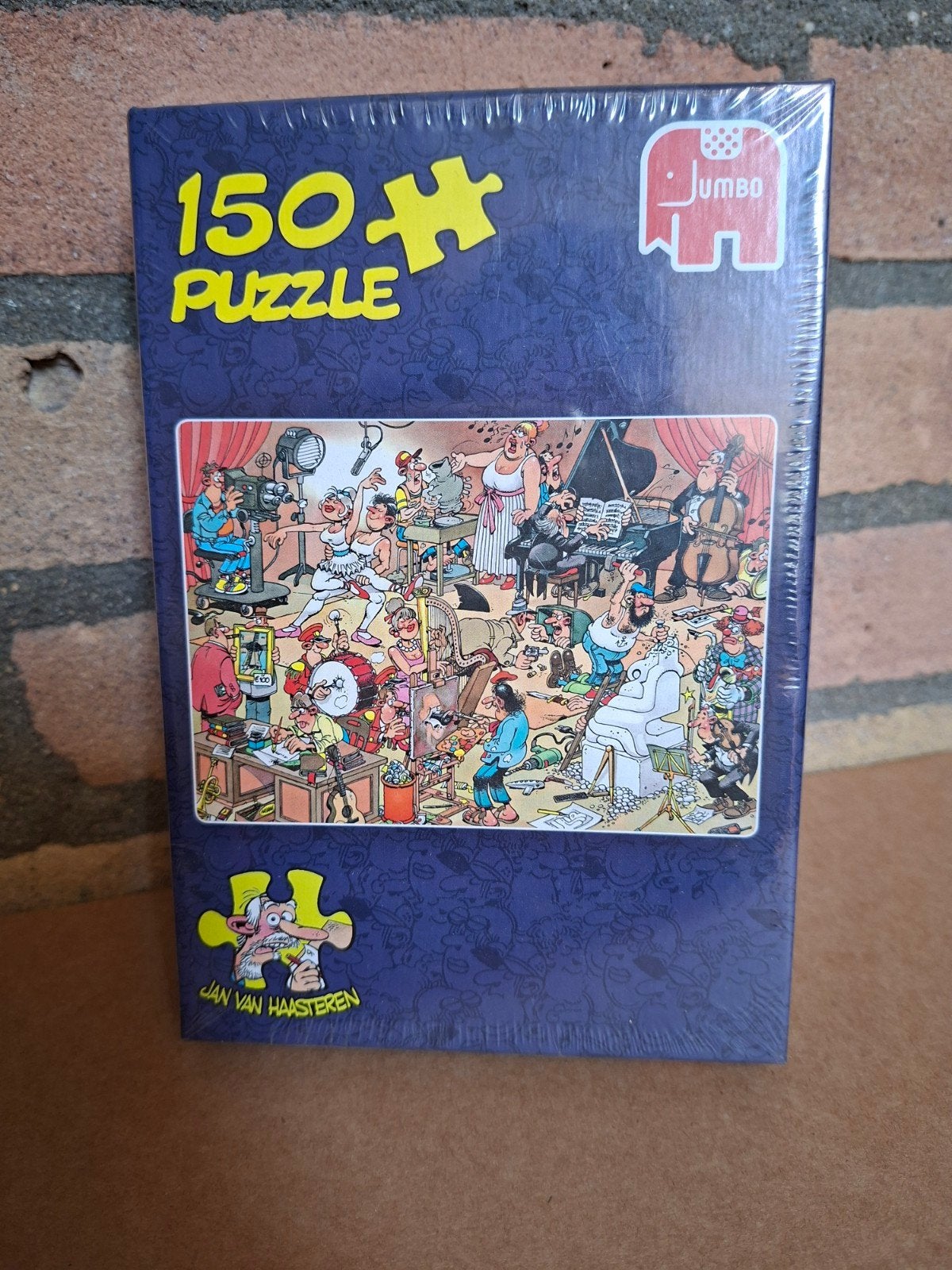 Jumbo Jan van Haasteren Puzzel - The Artists (150 stukjes), Ophalen, Minder dan 500 stukjes, Nieuw, Legpuzzel
