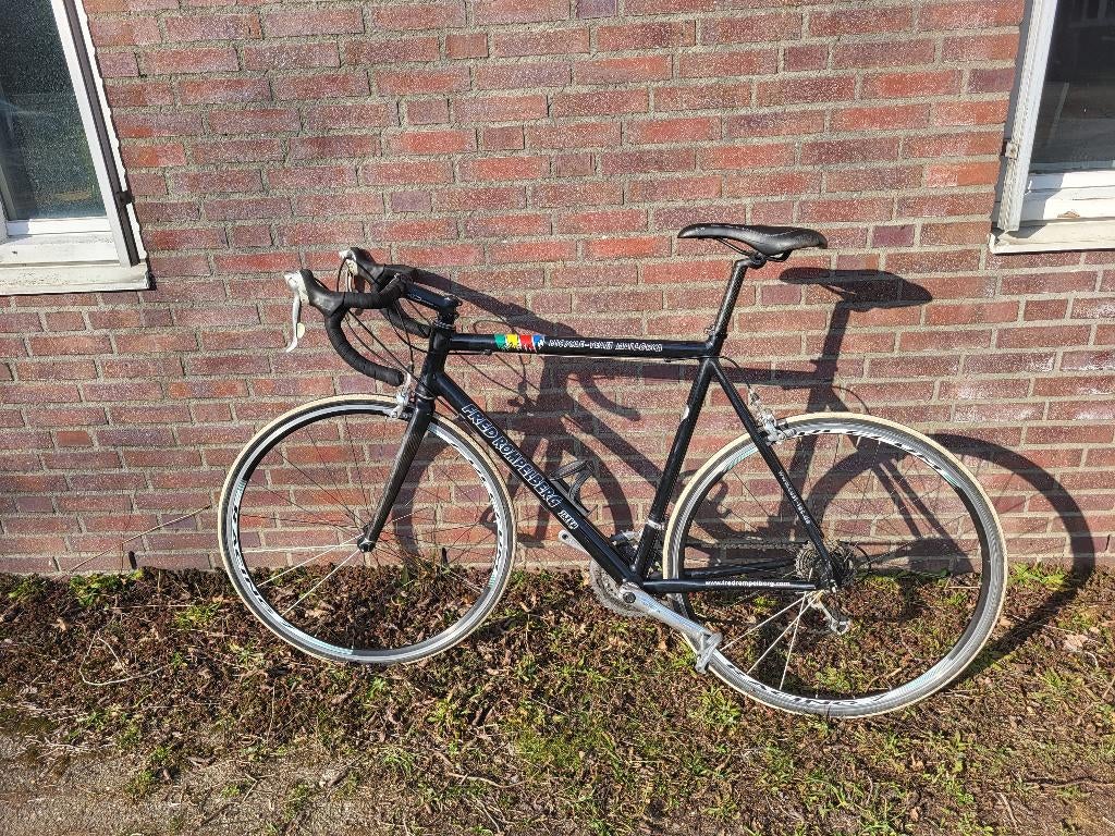 Racefiets Fred Rompelberg maat 59cm Ultegra 3x9 carbon, Gebruikt, 26 inch, Aluminium, 57 tot 61 cm