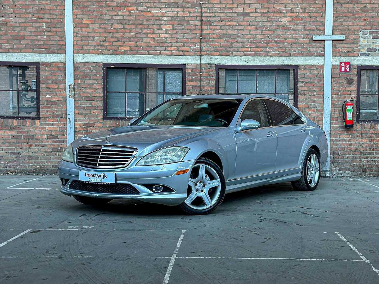 Mercedes-Benz S500 5.5 V8 388pk 2007 Youngtimer S-Klasse W22, Auto's, Automaat, Gebruikt, Bedrijf, Sedan