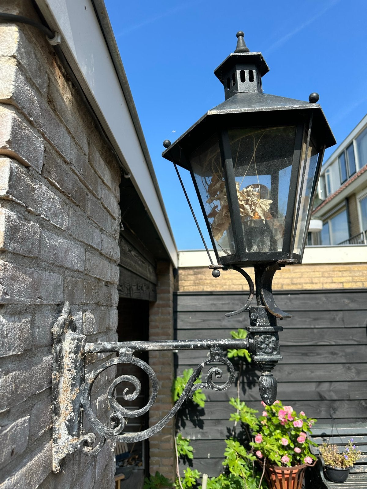 buitenlamp / wandlamp, Ophalen