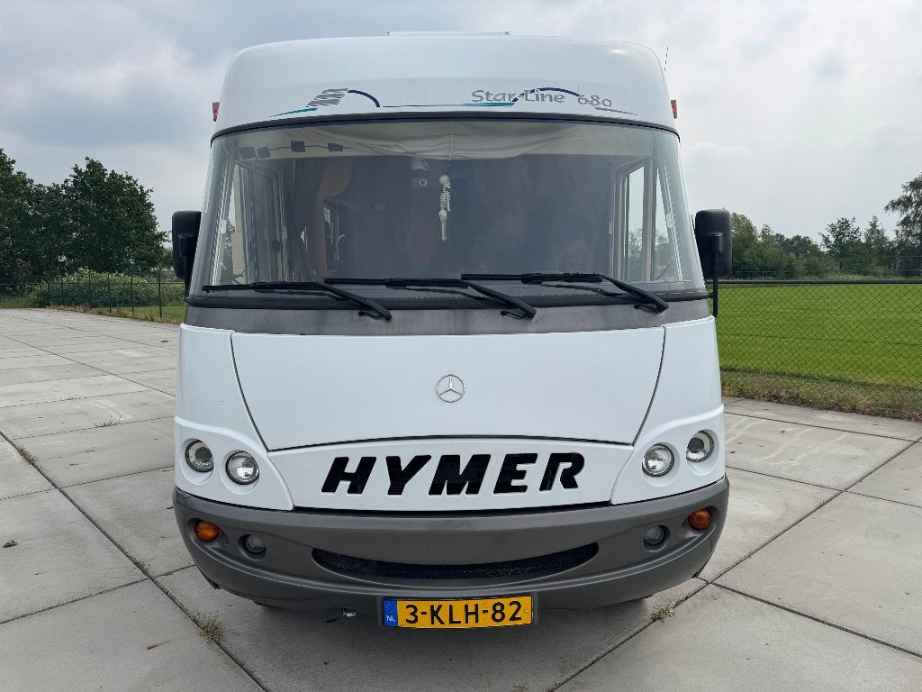 Hymer Starline 680 – 2.2 CDI – 2001, Caravans en Kamperen, Campers, Integraal, Ringverwarming, Luifel, Gaslek-detector