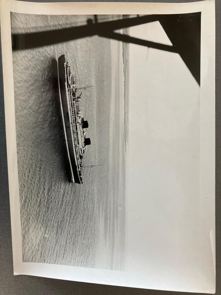 Zeldzame foto ms Willem Ruys, bouw nr. 214, K.M.S. Schelde, Gebruikt, Verzenden, Foto, Voor 1940