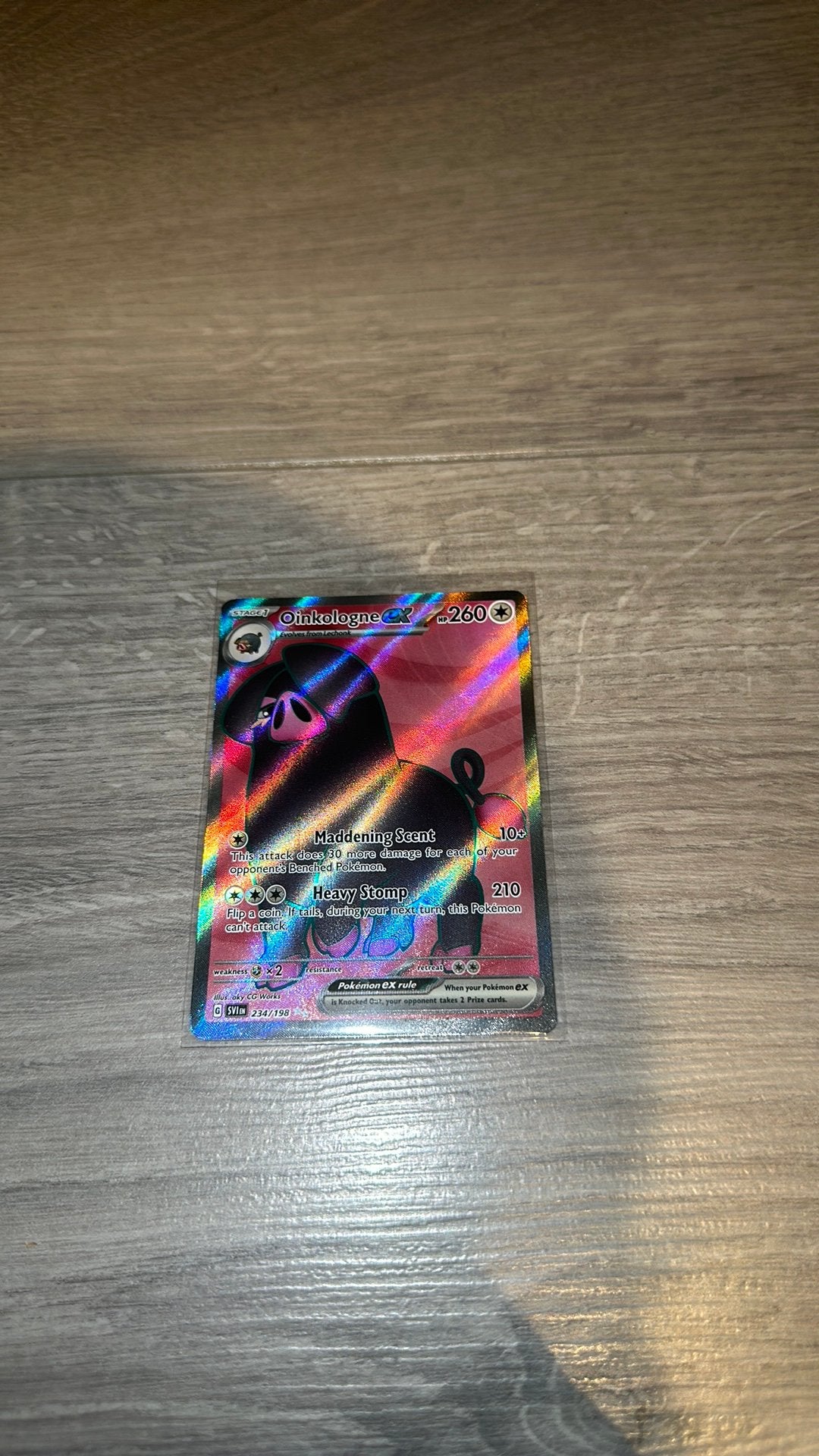 Oinkologne EX 234/198 - Scarlet & Violet, Ophalen of Verzenden, Zo goed als nieuw