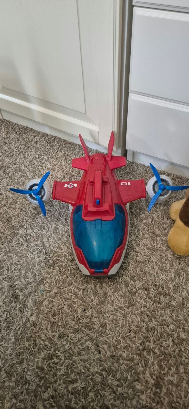 Paw Patrol Air Patroller Vliegtuig Speelgoed, Ophalen, Gebruikt
