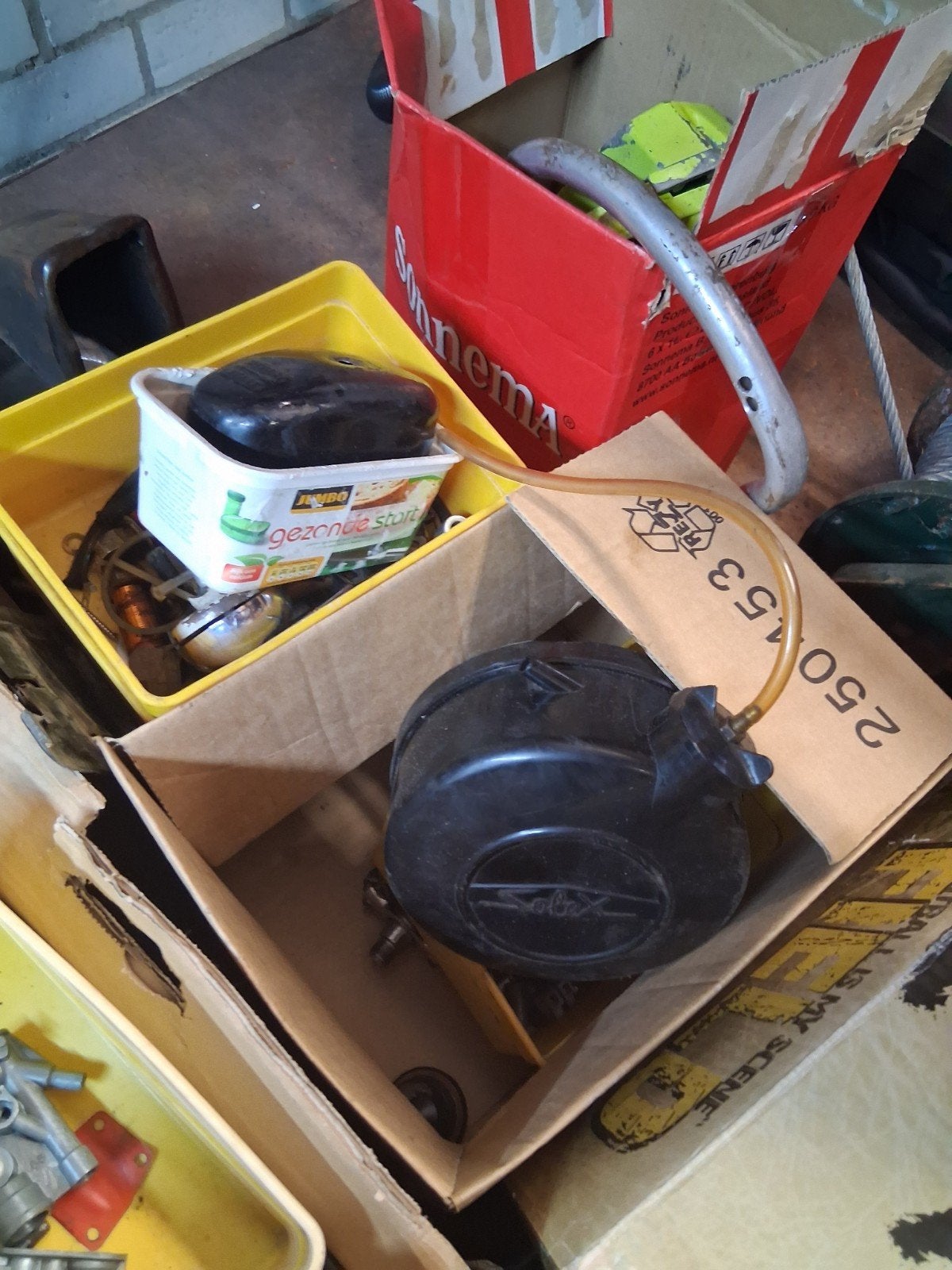Solex oto Stokvis rollend frame en heel veel onderdelen, Fietsen en Brommers, Ophalen, Gebruikt