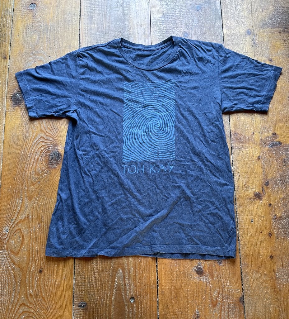 TOH KAY (Streetlight Manifesto) T-shirt - Petrol Blauw - M/L, Onbekend, Onbekend, Gedragen, Verzenden